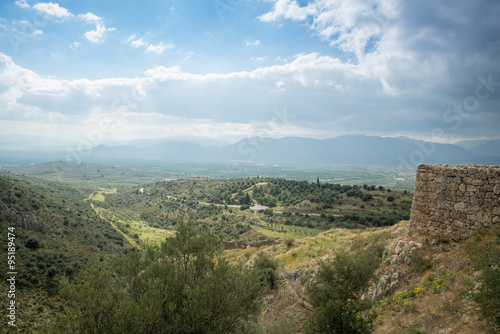 Greek countryside landscape