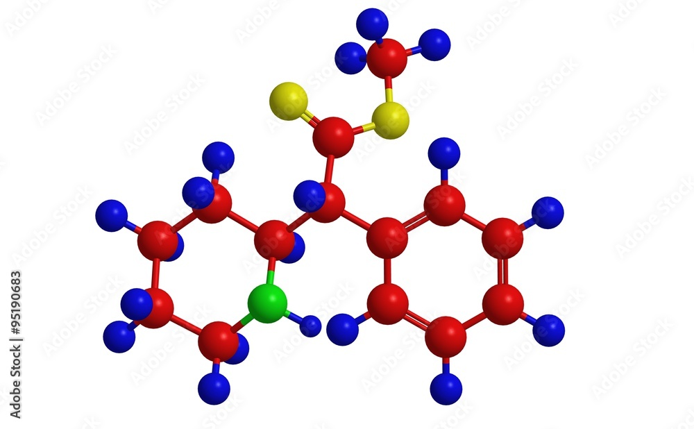 Molecular structure of methylphenidate (ritalin) Molecular structure of methylphenidate (ritalin)