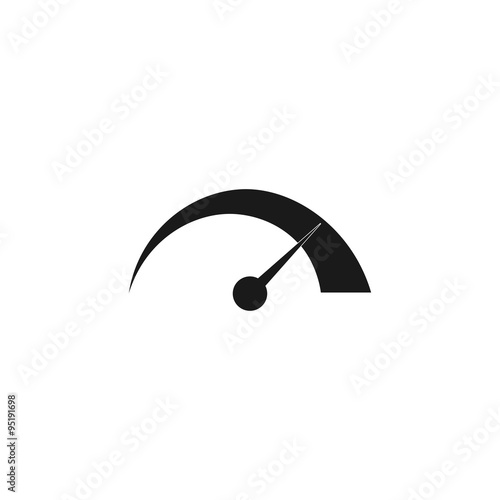 Vector speedometer icon