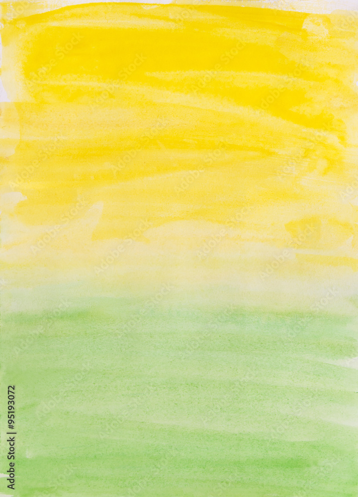 Artistic Summer watercolor background