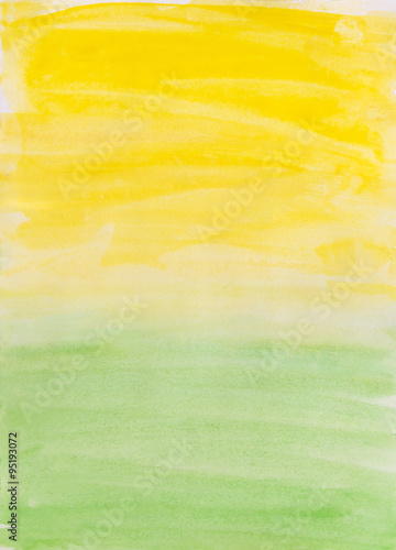 Obraz na płótnie Artistic Summer watercolor background w salonie