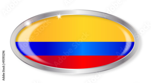 Colombia Flag Oval Button Free Download Colombia Flag Oval Button - GFXLoad