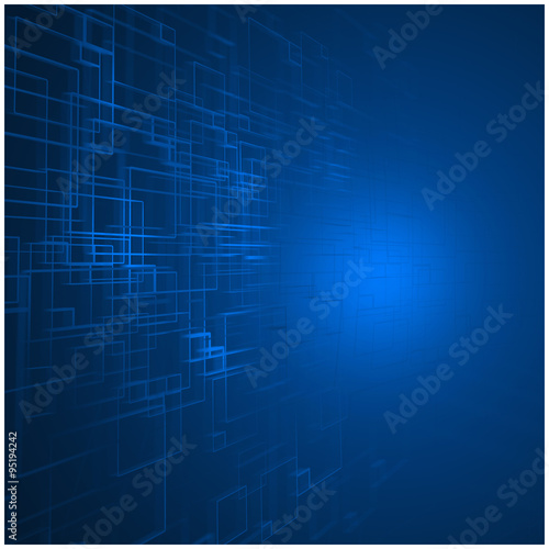 Background blue abstract