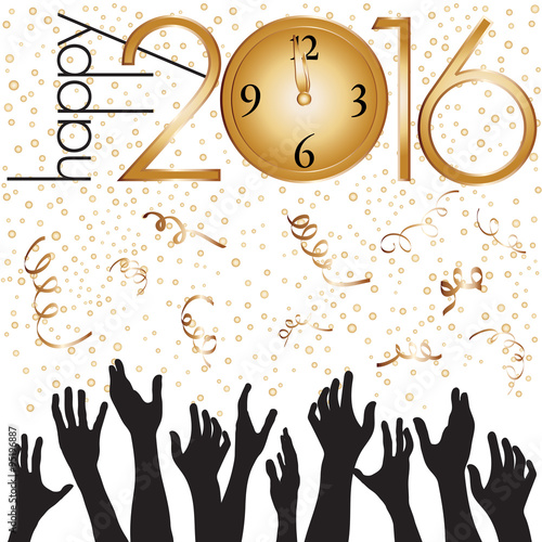 Happy 2016 Dance Party light