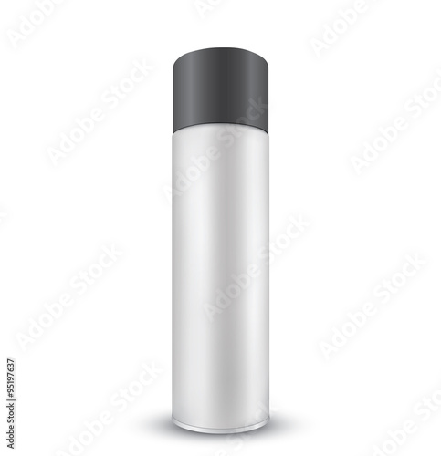 Aerosol spray metal bottle can
