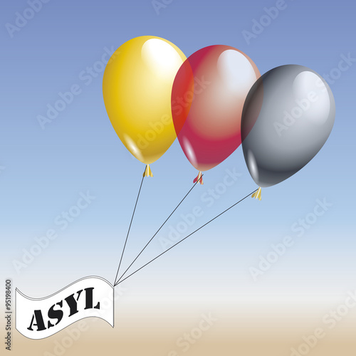 Luftballons Asyl
