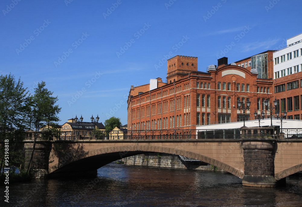 Fototapeta premium Sweden Landscape summer