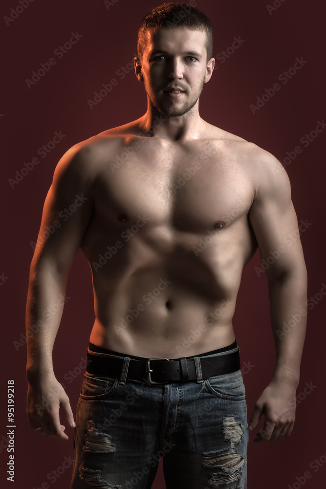 Athletic young man Athletic young man