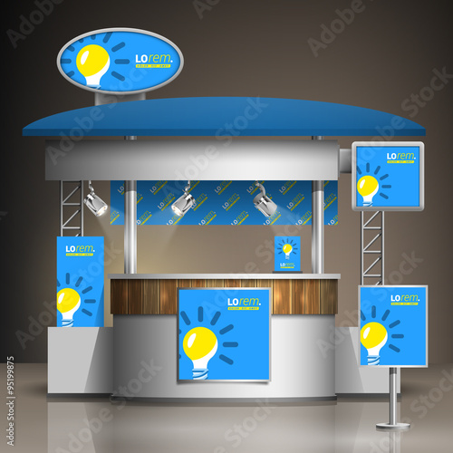 Exhibition stand template