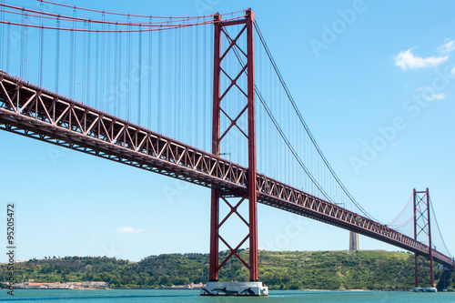  The April 25th suspension Bridge in Lisbon, Portugal