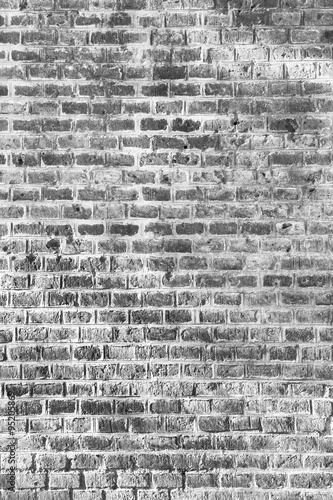 Naklejka bezklejowa Ściana, mur z cegieł