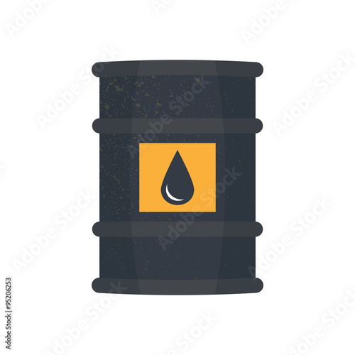 Barrel oil  flat style  vector illustration,eps 10.