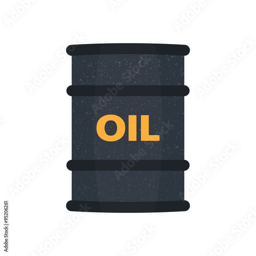 Barrel oil  flat style  vector illustration,eps 10.