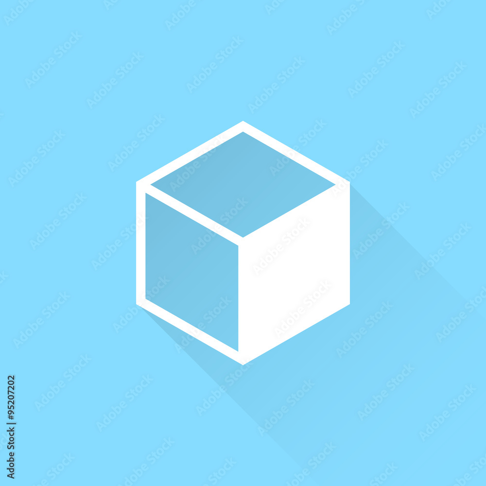 Box vector icon. Box vector icon.