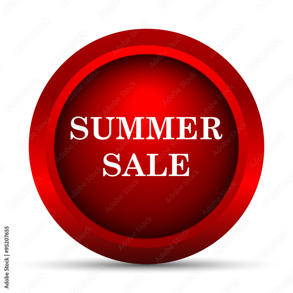 Summer sale icon Summer sale icon