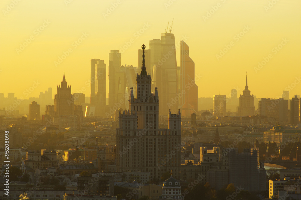Fototapeta premium The landscape of nature and city parks