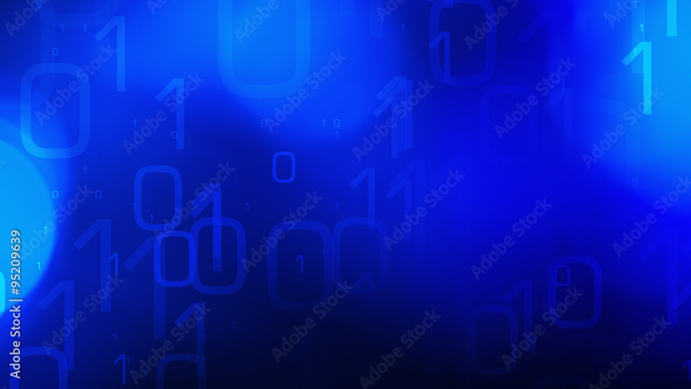 Abstract binary code tech background Abstract binary code tech background