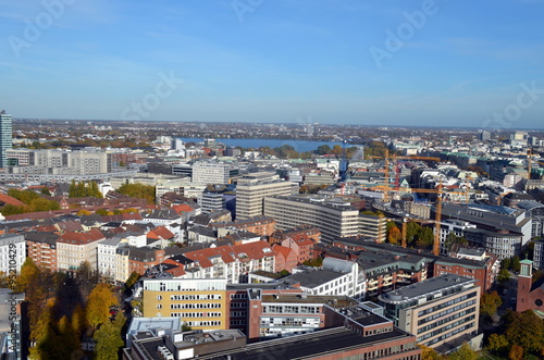Hamburg von oben