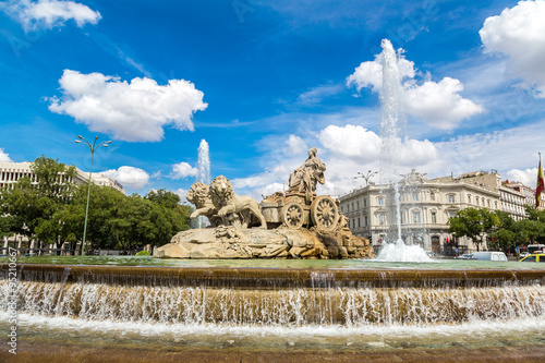 Cibeles fountain in Madrid
