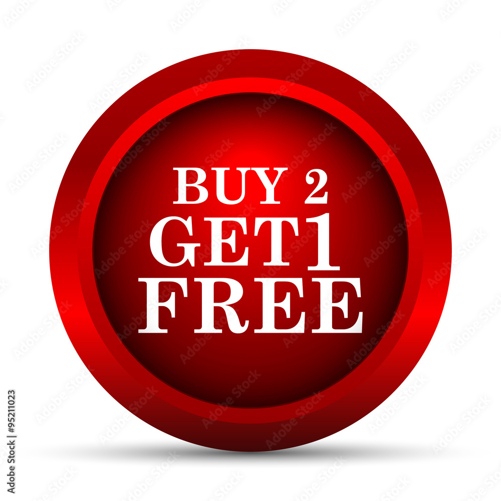 Buy 2 get 1 free offer icon Buy 2 get 1 free offer icon