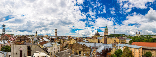 Lviv bird's-eye view © Sergii Figurnyi