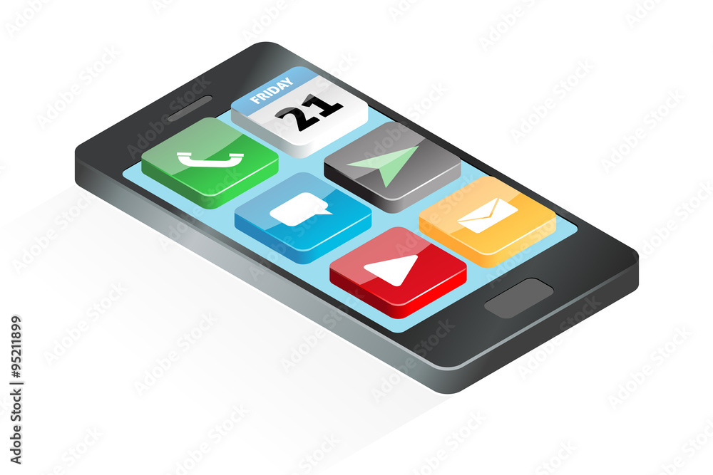 Mobile Apps on Smartphone Mobile Apps on Smartphone