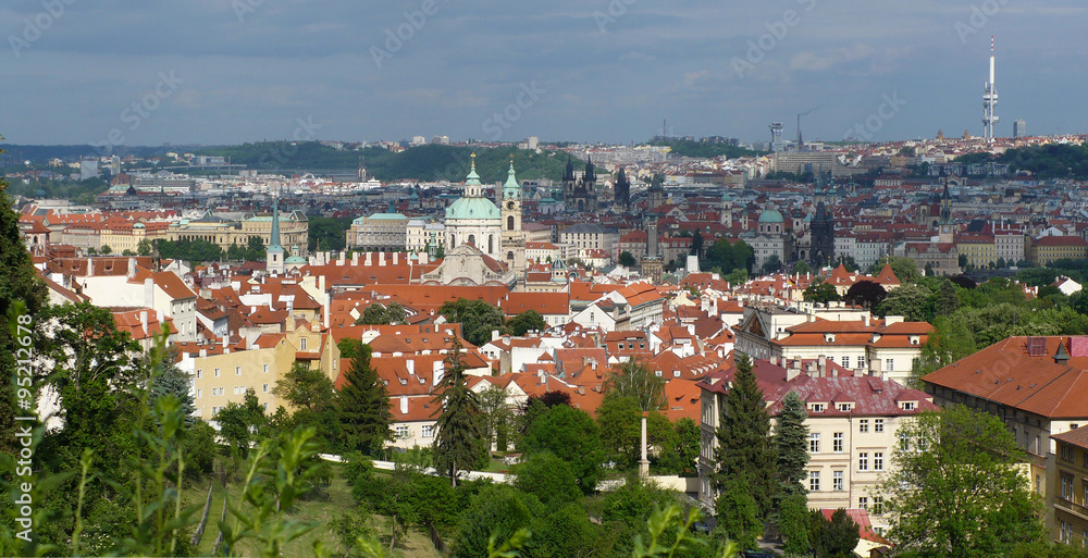 Panorama Prague, Czech Republic, 2012