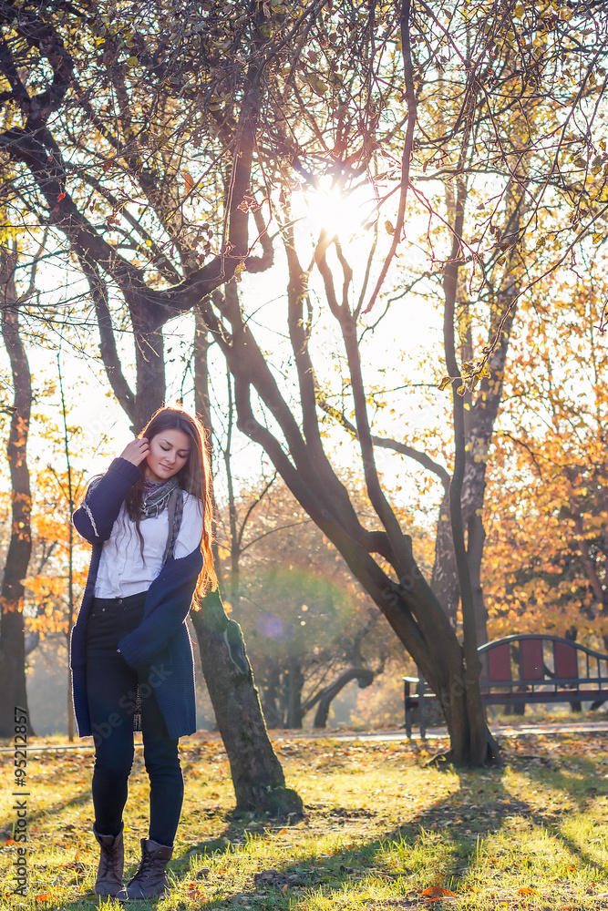 beautiful girl at sunset beautiful girl at sunset