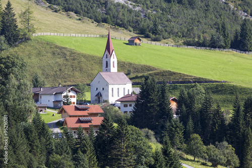 Alpine village, Gramais, Austrian photo