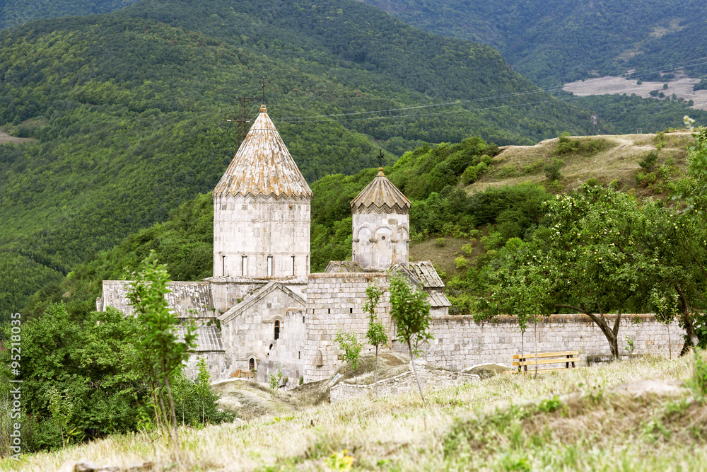 Armenian Apostolic Church. Mountain landscape, the monastery.