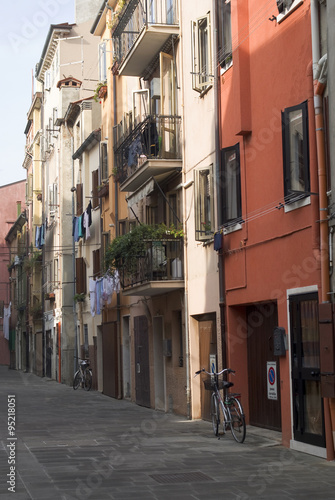 Italy. Residential house in Chioggia © Dmytro Surkov