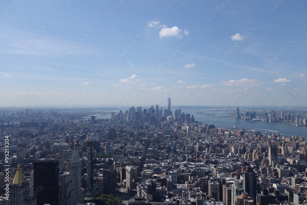 Skyline von New York, Stadtteil Manhattan