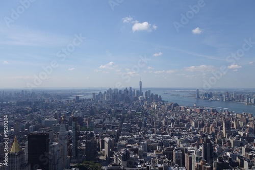 Skyline von New York, Stadtteil Manhattan © pattilabelle