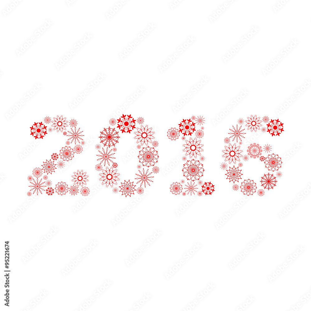 2016 celebration background. Decorative element, greeting card for Christmas and New Year. 2016 celebration background. Decorative element, greeting card for Christmas and New Year.
