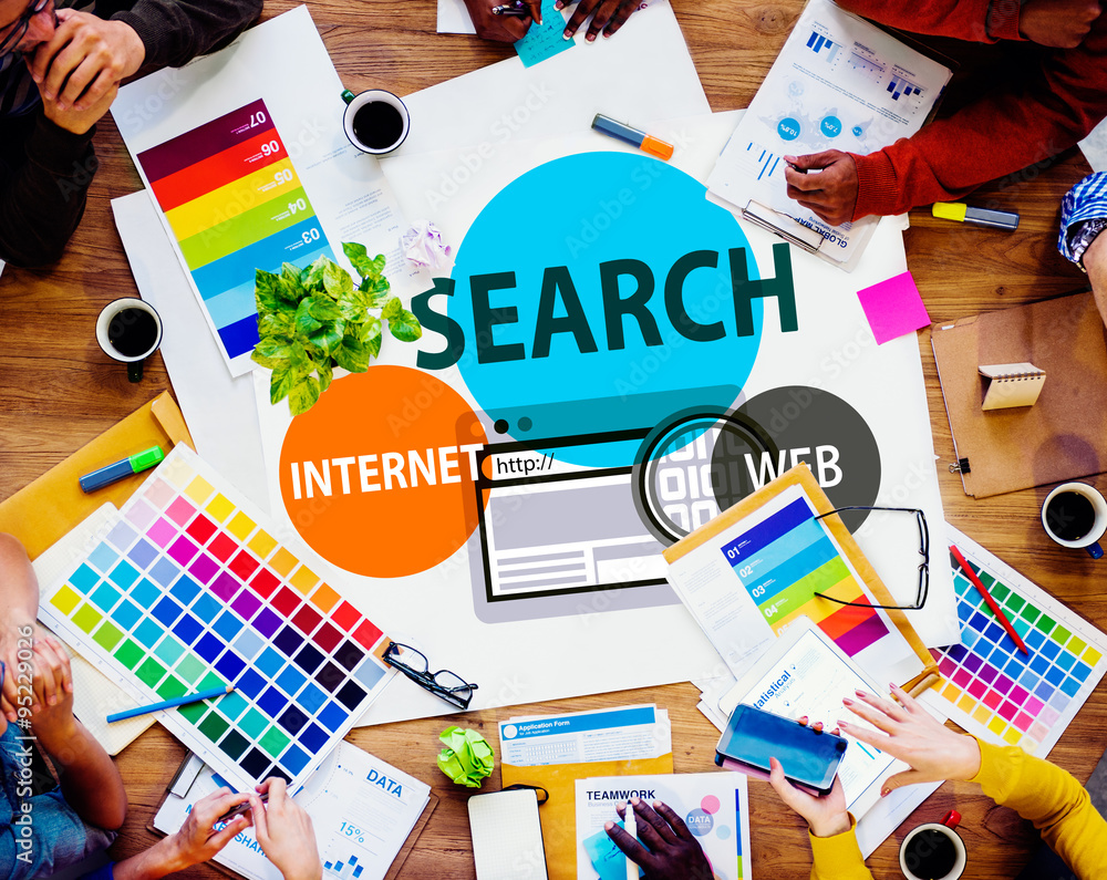 Search Internet Web Meeting Seminar Concept