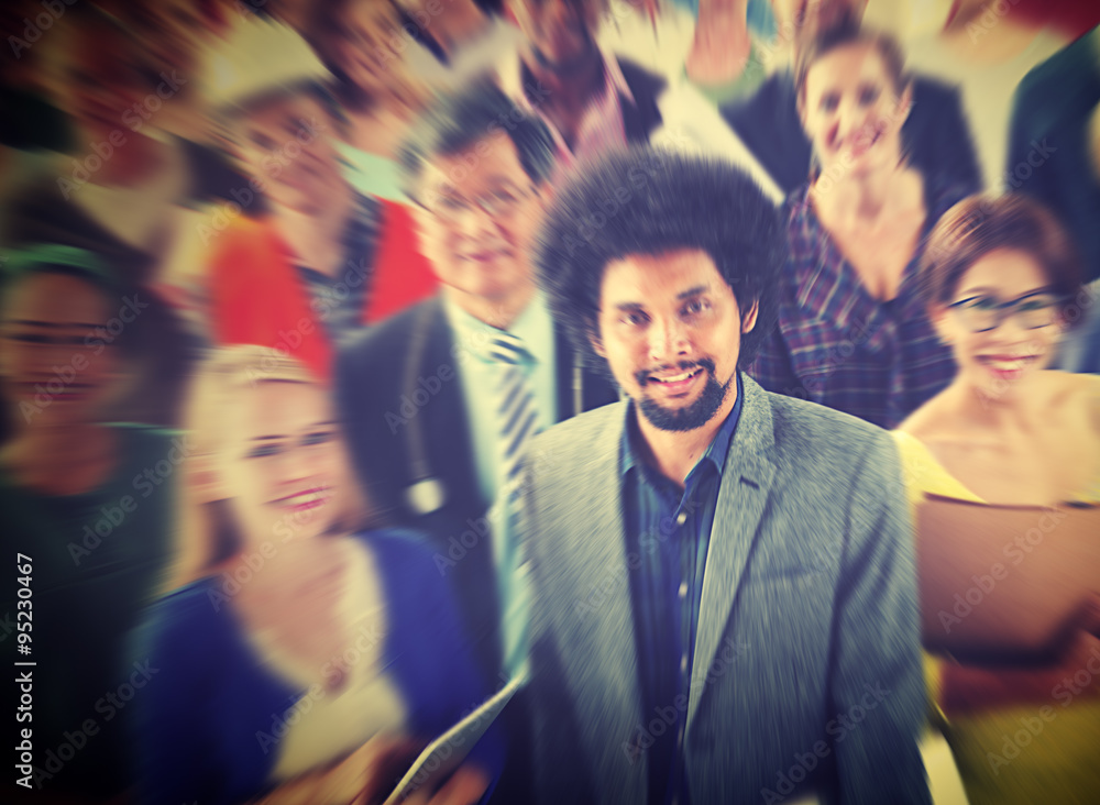 Obraz premium Diversity Ethnicity Communitty Crowd People Concept