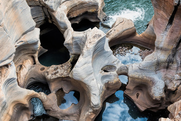 Fotobehang Canyon Blyde River Canyon Zuid-Afrika  © NJ