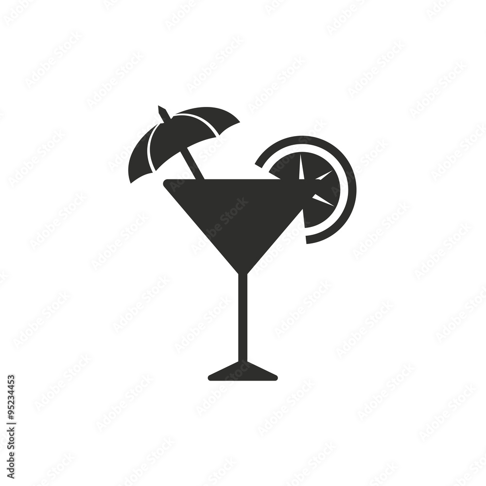 Cocktail icon. Cocktail icon.