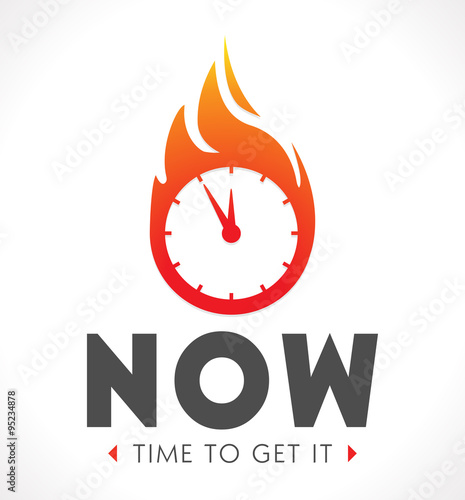 Logo - the time is now