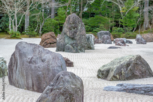Quadro em tela Japanese zen garden