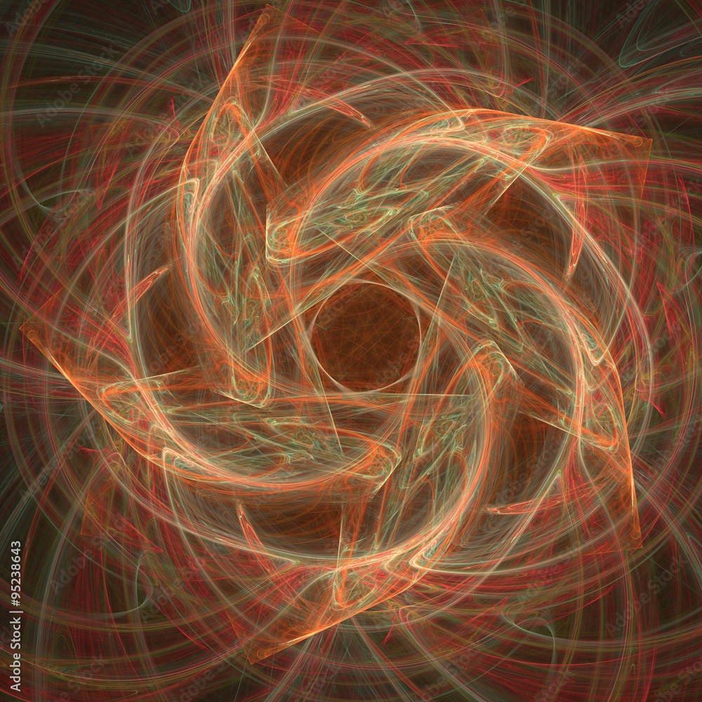 Naklejka premium abstract fractal pattern