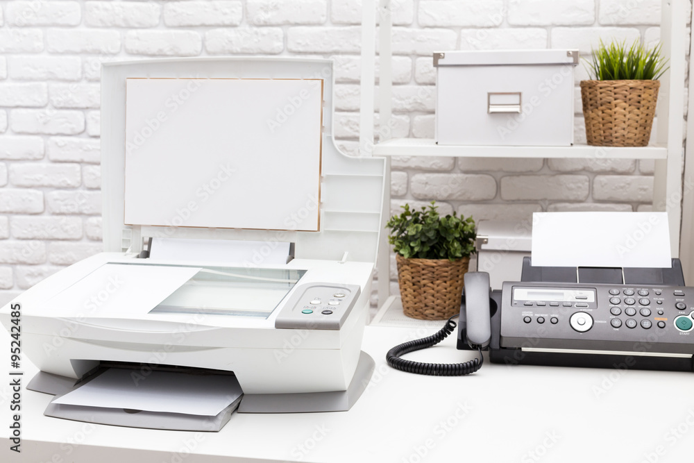 Printer and fax machine, office equipment Printer and fax machine, office equipment