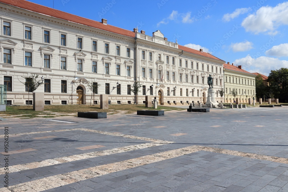 Pecs, Hungary - Kossuth Square