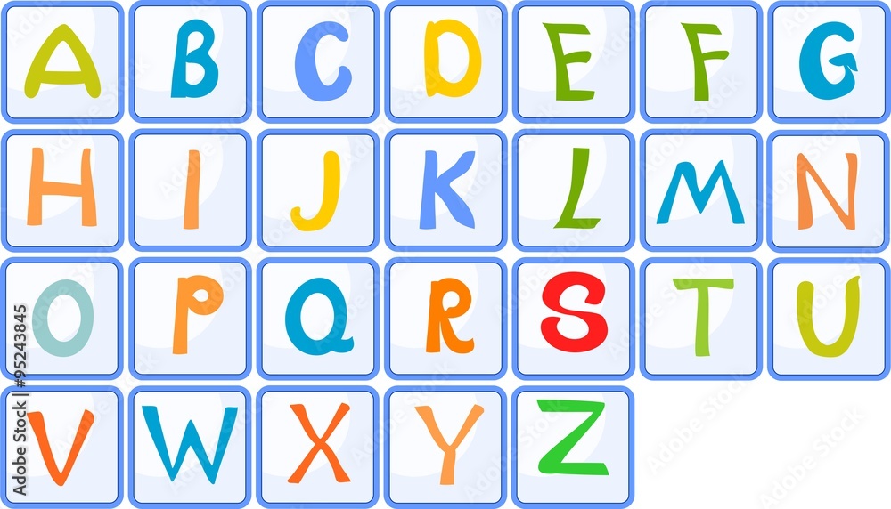 English alphabet English alphabet