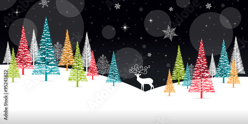 Christmas Winter Frame - Illustration


Vector illustration of Christmas Winter Background. Christmas Card Black Nature - No text Landscape.