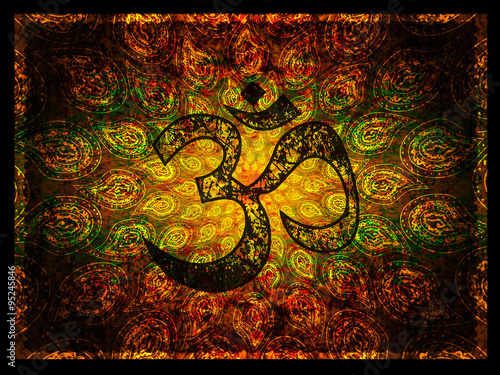 OM symbol illustration