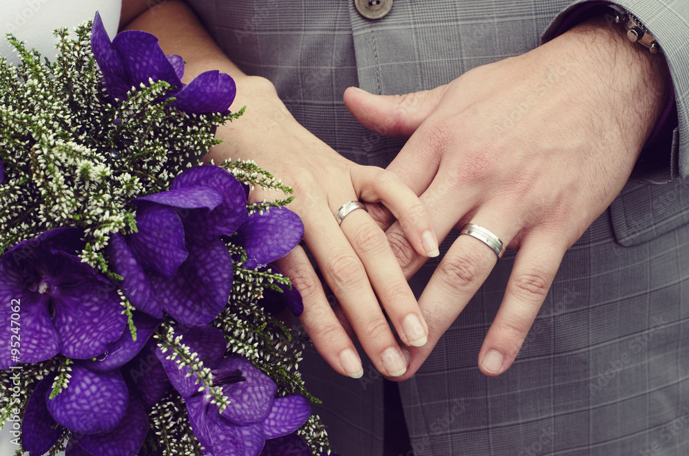 Fototapeta premium wedding rings