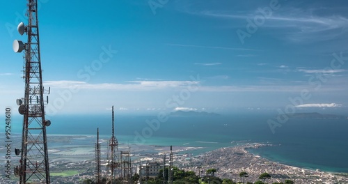 4K, Aerial Timelapse of Trapani photo