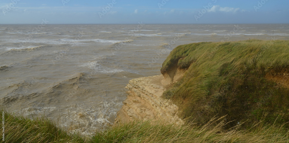 Sturm an der Steilküste Sturm an der Steilküste