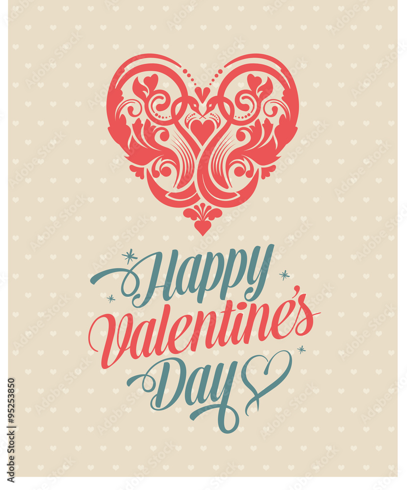 Obraz premium valentine celebration